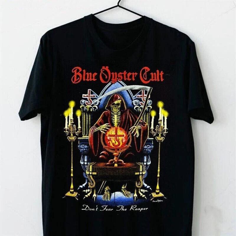 Blue Oyster Cult Band Dont Fear The Roaper Black TShirt S