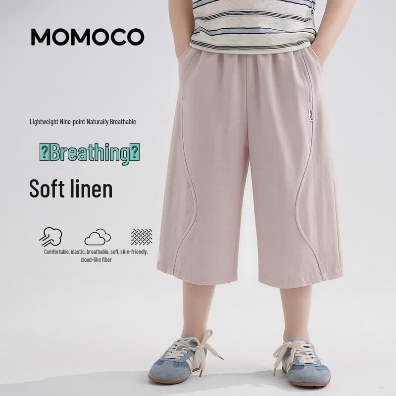 MOMOCO Boys  Summer Fashion Cropped Pants 150