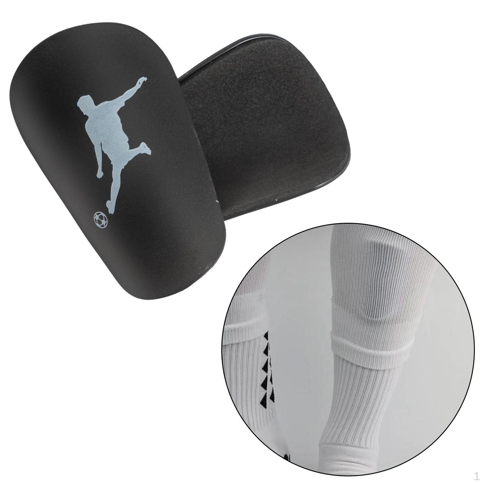 

Футбольные щитки для голени — легкое защитное снаряжение для детей Black S