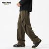 Foss Phil Herren Herbst/Winter Weite Baumwoll-Cargohose