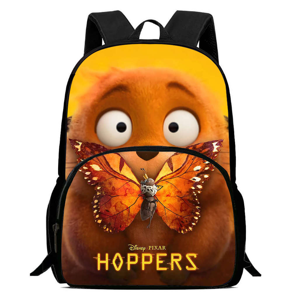 Cartoon Hoppers Beaver Backpack For Kids With Oxford Cloth Durable Material For School Travel