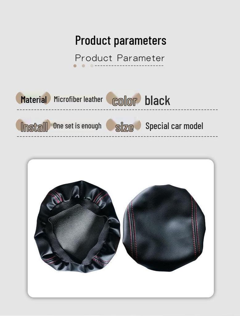 Couvercle en cuir de boîte accoudoir Volkswagen Golf 7 (Modèles 2012-2019)