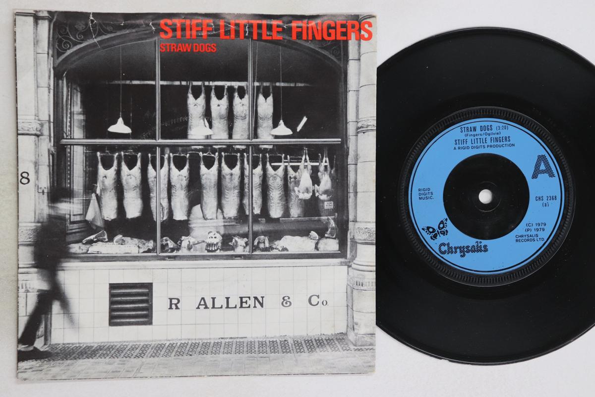 

7inch Record STIFF LITTLE FINGERS - Straw Dogs / You Can t Say Crap On CHS2368 CHRYSALIS 1979 UK Rock Used