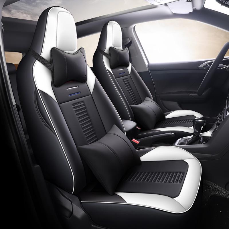 XM Custom Sports Leather Seat Cover for Volkswagen Polo Plus - All-Season, Perfect Fit
