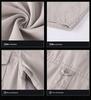 Summer 2026 Men's Military Style Loose Casual Cotton Short Sleeve Shirt