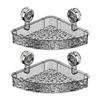 Bathroom Suction Cup Rack Punch-free Wall-mounted Shelf Corner Toilet Storage Triangle Wash Basin Bathroom Rack N9K8