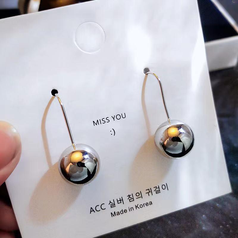 

Чень Жуй Міжкордонні сережки-пусети в стилі Хепберн, ретро, з перлами для жінок