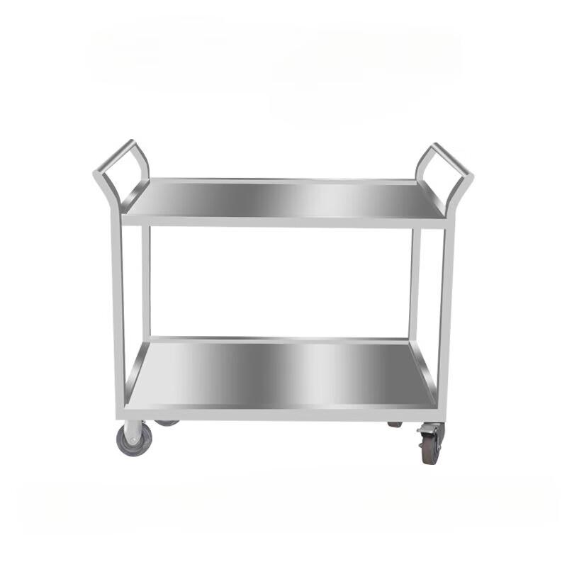 Stainless Steel Commercial Mobile Serving Cart