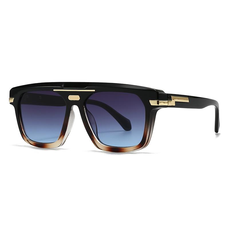 European And American New  Exclusive Popular Modern Retro Large Frame Sunglasses Trendy Street Sunglasses Lh281