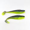 DUODUOYU 6PCS New TPE T-Tail Soft Fishing Lure 4.2g/76mm Jigging Wobblers Tackle Bass Pike Artificial Silicone Swimbait Tackle