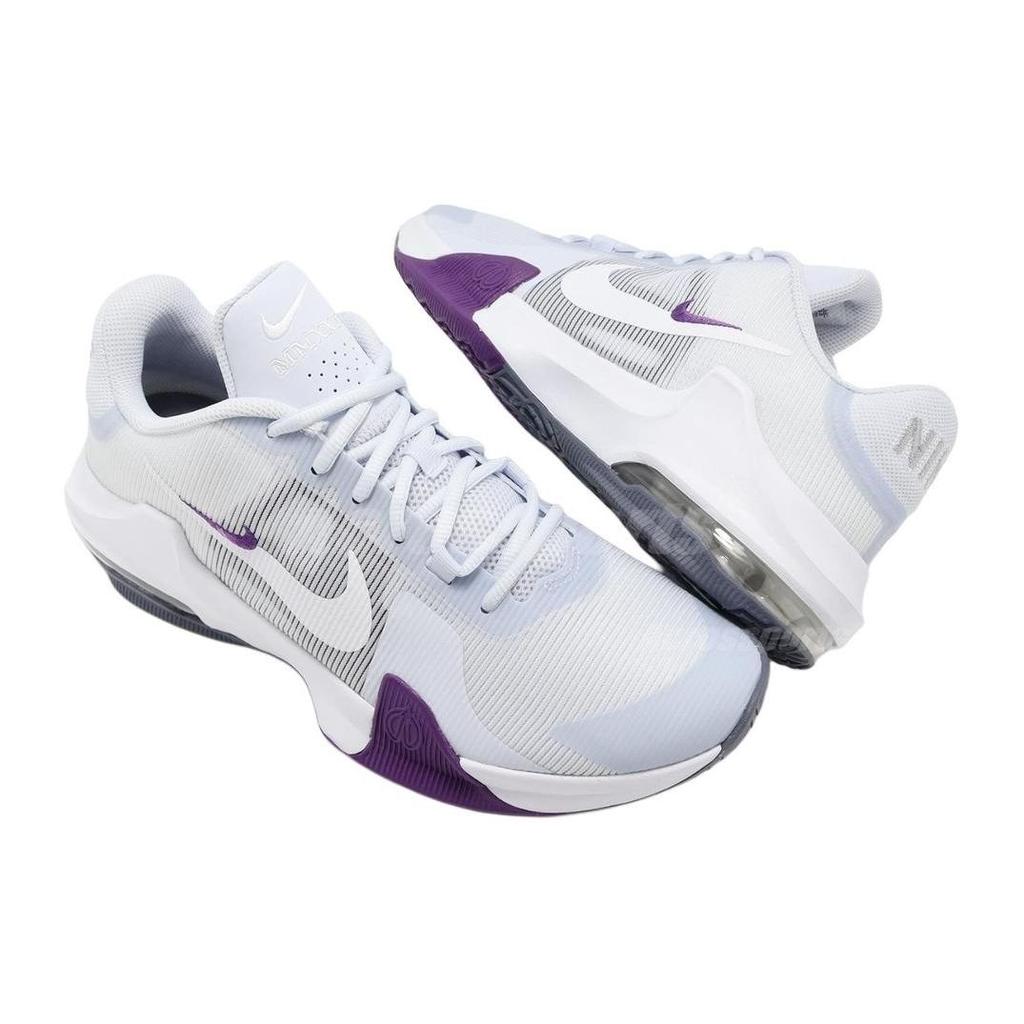 Nike Air Max Impact 4 Football Grey Barely Grape Herren Sneaker Weiß Platin-Violett Hell-Carbon DM1124-010