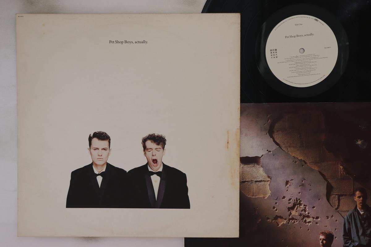 

Виниловая пластинка PET SHOP BOYS - Actually ELJ46972 EMI 1987 США Поп Б/У