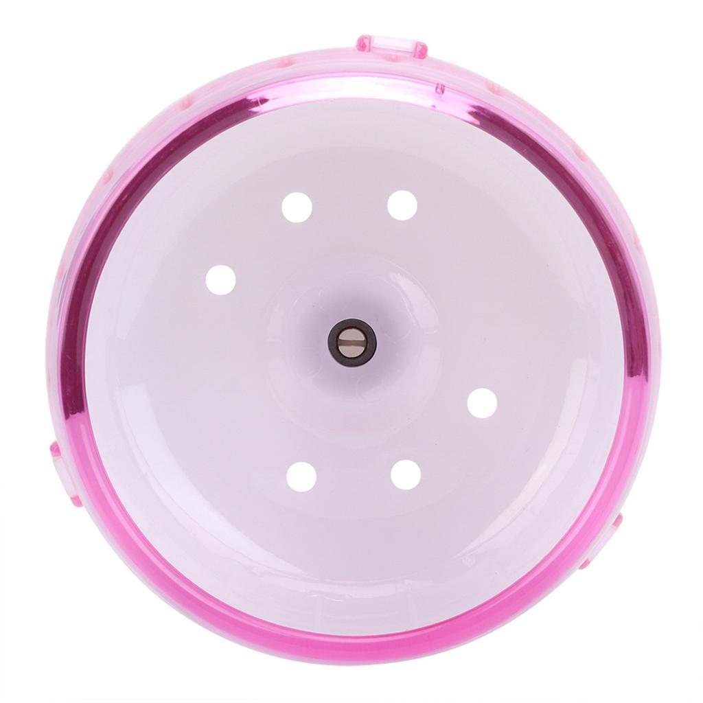 Plastic Super Silent Roller Exercise Running Wheel Toy for Small Pets Hamster Guinea Pig ChinchillaPink