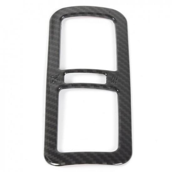 ABS Carbon Fiber Rear Air Outlet Vent Trim Cover For Infiniti G-Series 2009-13
