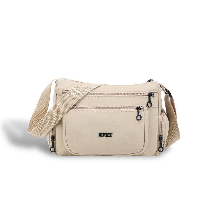 

Женская многосекционная сумка кроссбоди большой вместимости, на плечо, нейлоновая сумка для мамы хаки