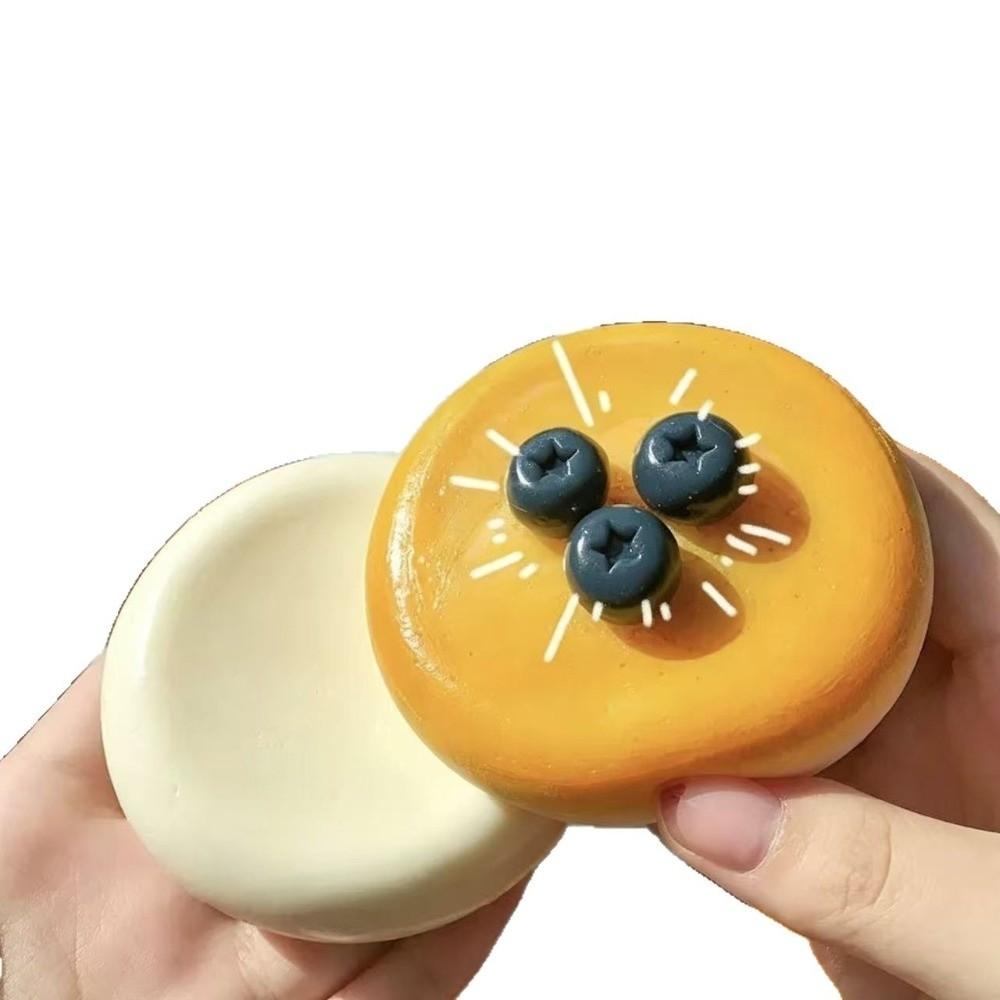 Mini Cute Cake Squishy Fingertip Toy Chocolate Cheese Slow Rebound Toy for Kid Gifts