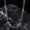 Dopamine Beaded Necklace: Sweet, Cool, Retro Clavicle Chain for Women’s Summer Dresses