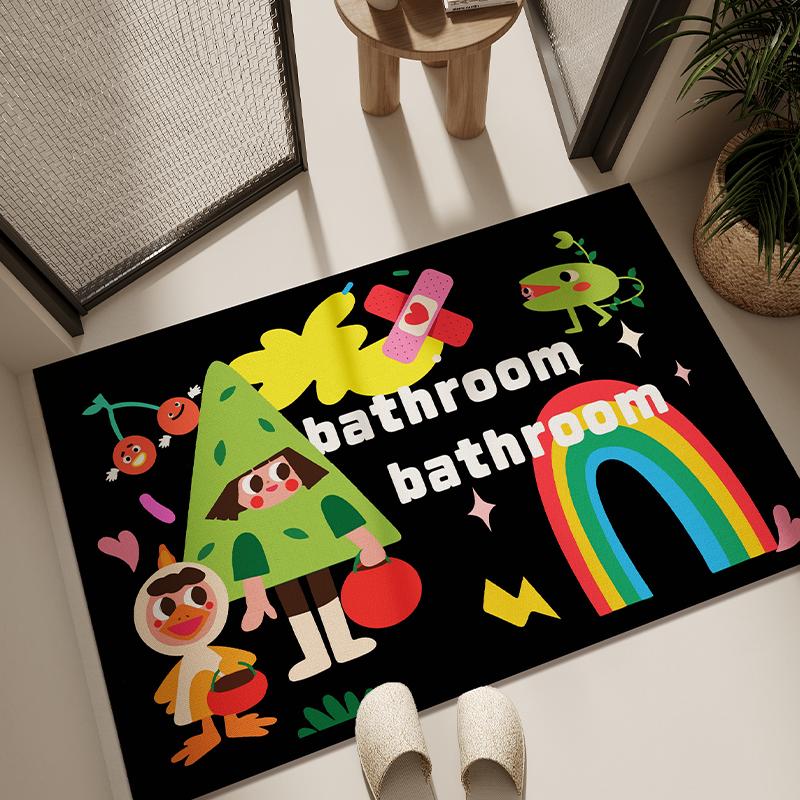 Water Absorbing and Quick Drying Diatomaceous Earth Mat, Cutting Mat, Anti Slip and Anti Fouling Foot Mat for Bathroom