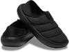 Crocs Men's Classic Puff Moc Slip-On Shoes with Heel Adjustment, Black/Black, Size 27.0cm, 210706
