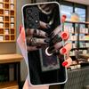 Witch Tarot Card Phone Case For Samsung Galaxy A12 A22 A32 A52 A72 A02S Phone Case Note 20 Ultra 10 S10 Plus A51 A71 A50S A20S A
