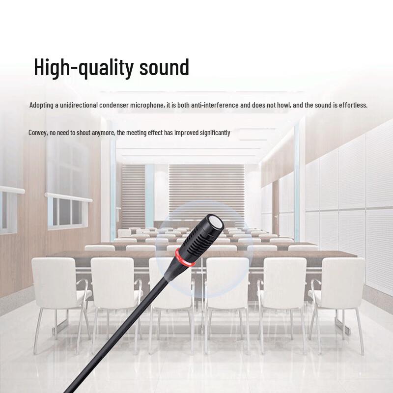 Runpu RP-WX8800E Wireless Digital Desktop Conference Microphone (CN version)