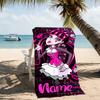 Customizable Personalized Beach Towels Monster High Themed designs.Suitable for the Beach, Yoga, Sports;ideal As Beach Accessories