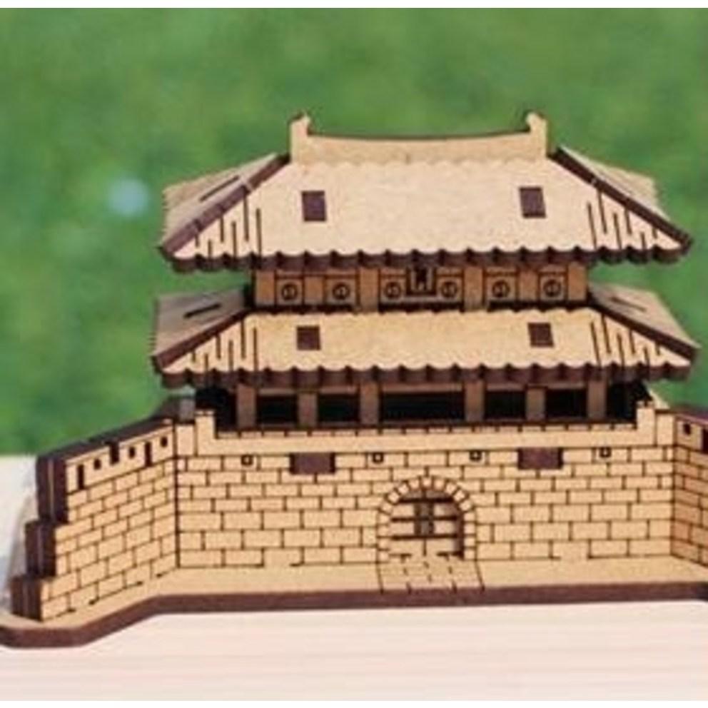 Motto 3D Ahşap Yapboz Kiti: Sungnyemun Kapısı
