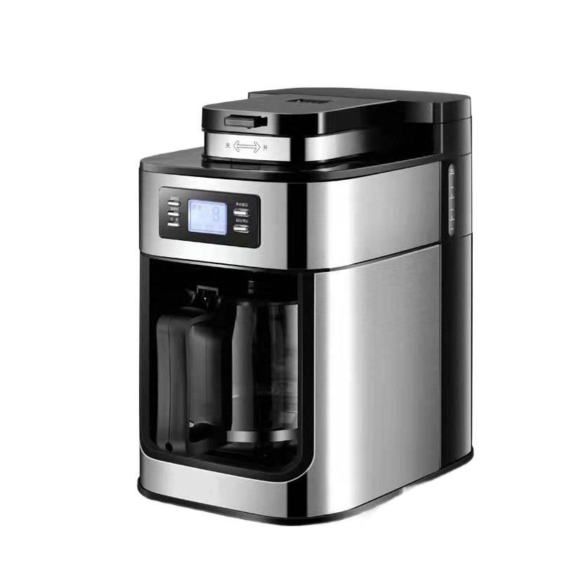 Kompakte automatische Tropfkaffeemaschine: Frisch gemahlenes All-in-One für Zuhause & Büro
