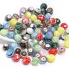 10pcs/lot Color Lampwork Abacus Beads Faceted Spacer Glass Bead for Beaded Jewelry Making Findings DIY Charms Bracelet Necklace