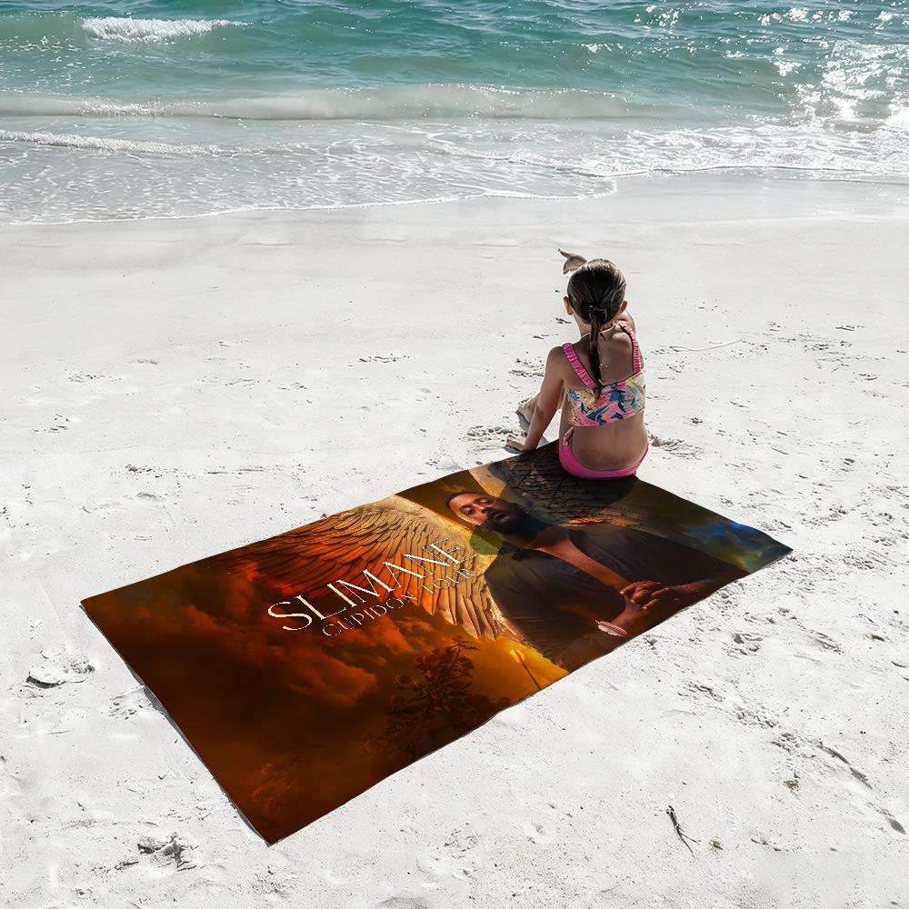 Singer S-Slimane-il faut que tu saches Towel Shower Sauna Travel Spa Quick Dry Gym Accessories Soft Large Beach Towels