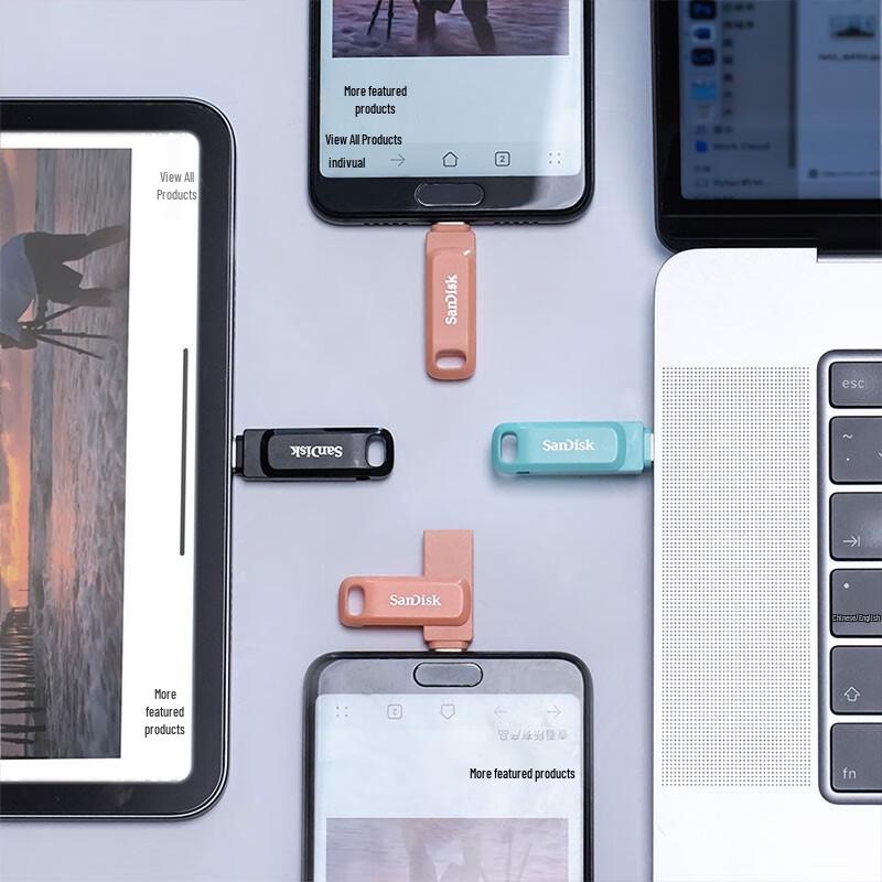 

Deli 64GB Type-C USB 3.1 Dual Interface Mobile USB Drive