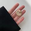 Golden Buttons For Sewing Clothing Replacement Coat Decorative Diy Crafts Supply Garments Settings Metal Button 6pcs Wholesale