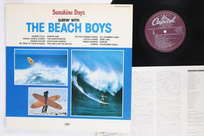 LP Record BEACH BOYS  Sunshine Days ECS81576 CAPITOL 1983 Japan Rock Used