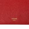Ausgezeichnetes CELINE Kartenetui Rotes Leder L10083FVO Gebraucht