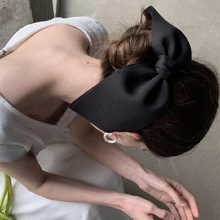 Fashion Hair Bows French Hair Clip Lady Ponytail Holder Party Hair Shaping Decor