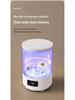 4L Portable Mini Washing Machine: Foldable, Rechargeable, Compact Washer for Underwear, Baby Clothes, Socks, and Dorm Laundry.