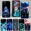 U-Undertale-ES Game Phone Case For iPhone 16,15,14,13,12,11 Plus,Pro Max,XS,X,XR,SE,Mini,8,7 Soft Silicone Black Cover