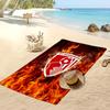 Toalla de Playa con Estampado de Fútbol del Bournemouth, Toalla Grande Suave de Secado Rápido para Playa, Camping, Natación