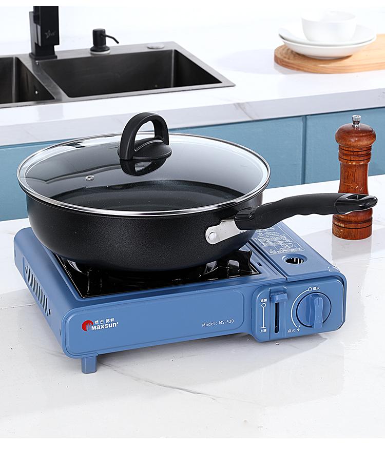 Desui Maifan Stone Non-stick Double-Ear Soup Pot for Gas and Induction Cookers