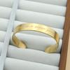 Cross-border Metal Engraving Star Diamond Bracelet: Couple's Love Letter Engagement Jewelry