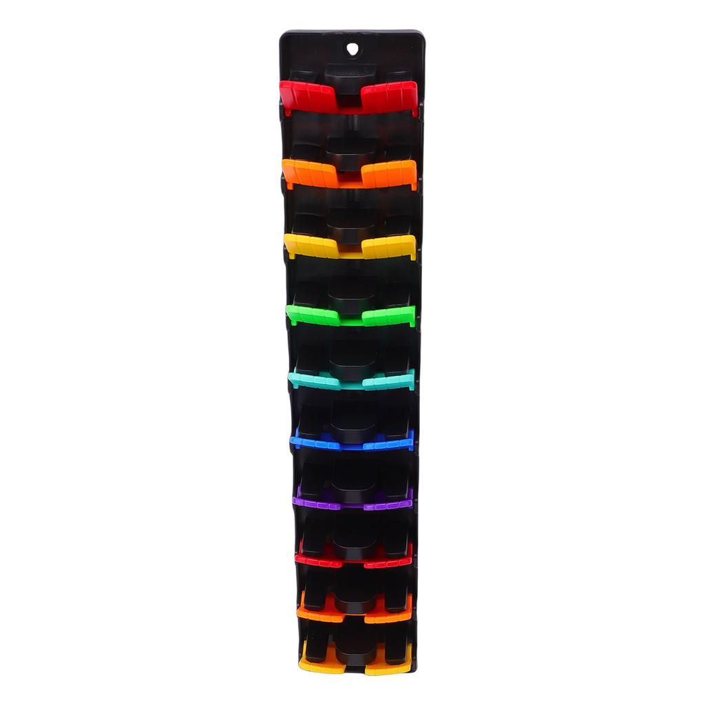 Hat Organizer Spring Clips Space Saving Plastic Wall Mount Closet Hat Rack Holder for Bedroom