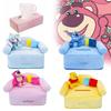 Schattige Winnie de Poeh Tissue Box Houder met Grote Capaciteit voor Stijlvolle Woondecoratie