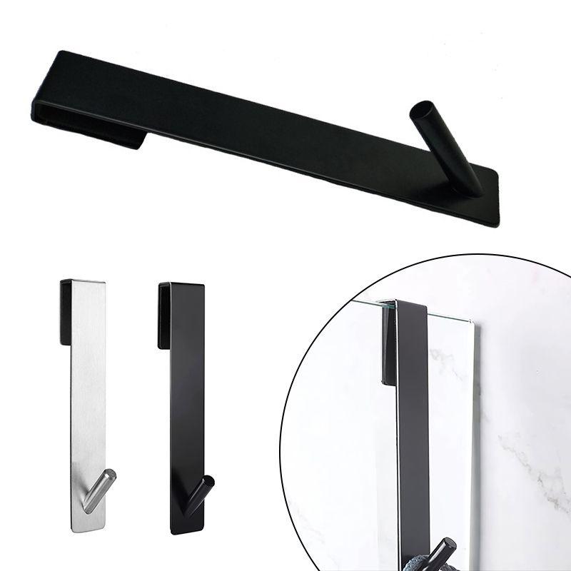 Durable Stainless Steel Towel Holder For Bathroom Glass Shower And Door Walls