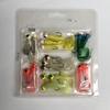 Soft Bait Combo Set: Lead Head Hook, Soft Worm, Luya & Catfish Bait