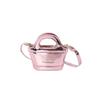 Fashion Design Patent Leather Bucket Bag Korean Popular New Mini Crossbody Bag Women's Casual Bright Surface Shoulder Handbag