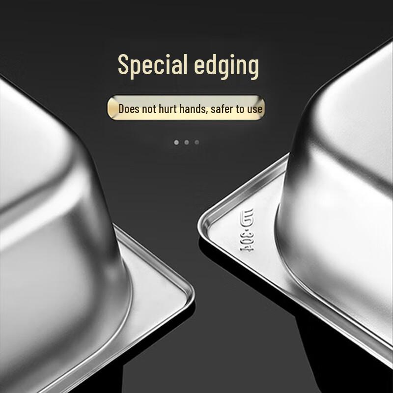 304 Stainless Steel Commercial Food Warmer Pan