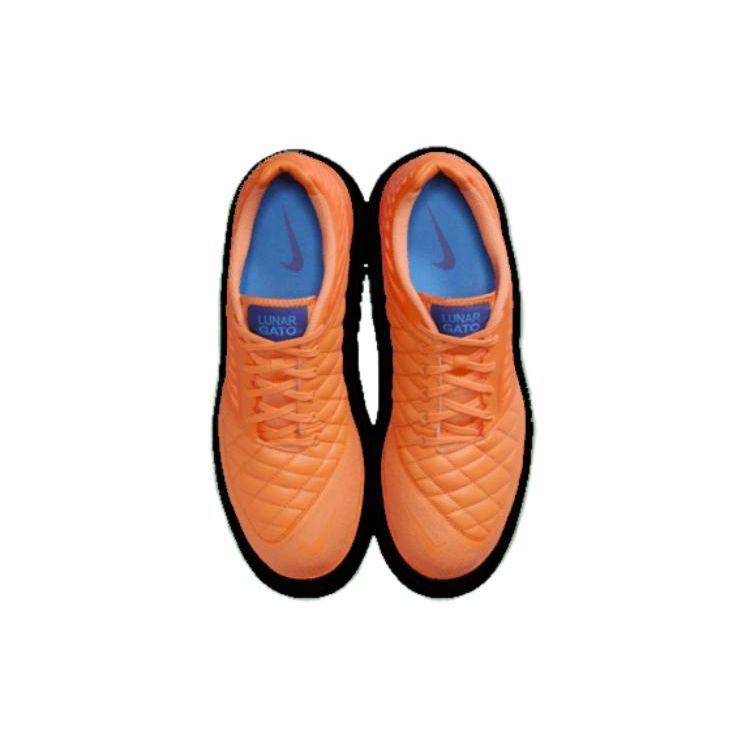 Nike Lunar Gato 2 IC Bright Mandarin Men Sneakers Orange 580456-800