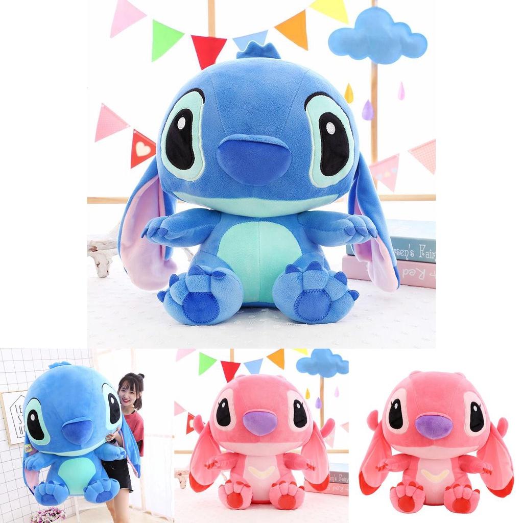 50cm/60cm/70cm Kuscheliger Disney Lilo Stitch Stitch Engel Plüschtier