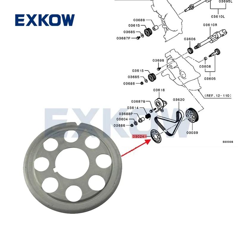 4D56 Engine Crankshaft Sprocket Flange for