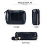 Versatile Genuine Leather Lipstick Case Handheld Portable Jewelry Box Mini Size Coin Purse Women's Use